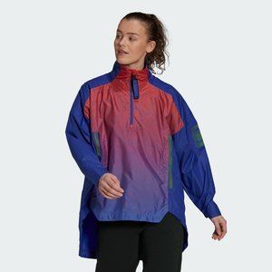 NWT $160 ADIDAS MYSHELTER women JACKET small s PARLEY WIND.RDY ANORAK